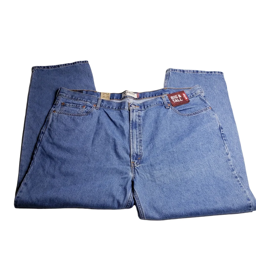 Levi's 550 Men's Relaxed Fit Blue Jeans Size 48x32 Big & Tall